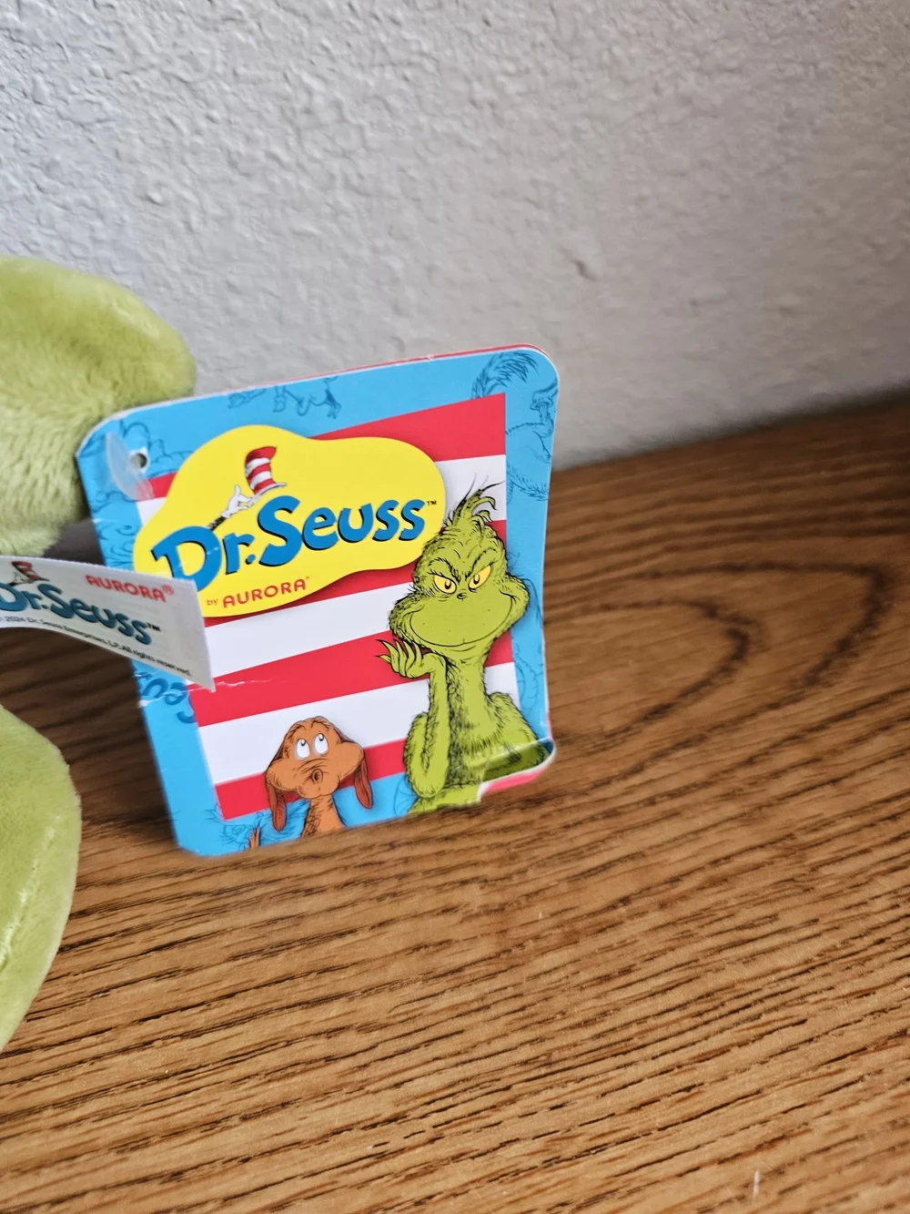 Dr. Seuss The Grinch Plush Toy Stole Christmas 9 Inch New